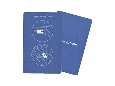 Hyundai tucson digital key card